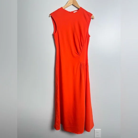 reiss stacey ruched midi dress Reiss Petite Stacey Polka Dot Ruched Mermaid Maxi Dress